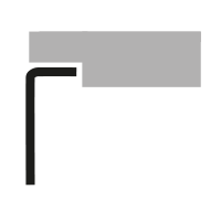 Bild som visar diskbänksmontering underlimning i natur- eller kompositsten