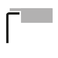 Bild som visar diskbänksmontering underlimning i laminat eller trä